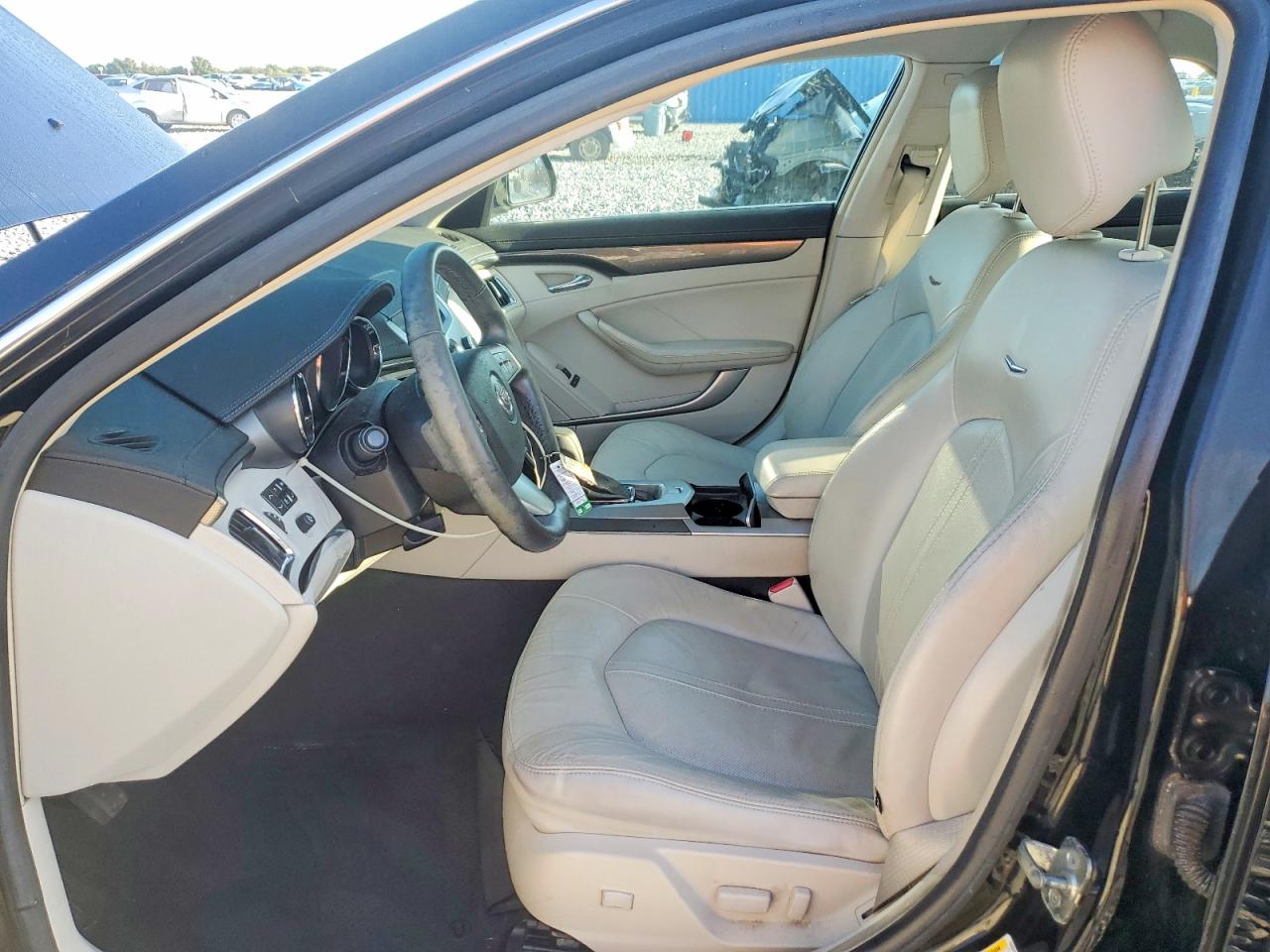 2008 Cadillac Cts Black vin: 1G6DF577980213852