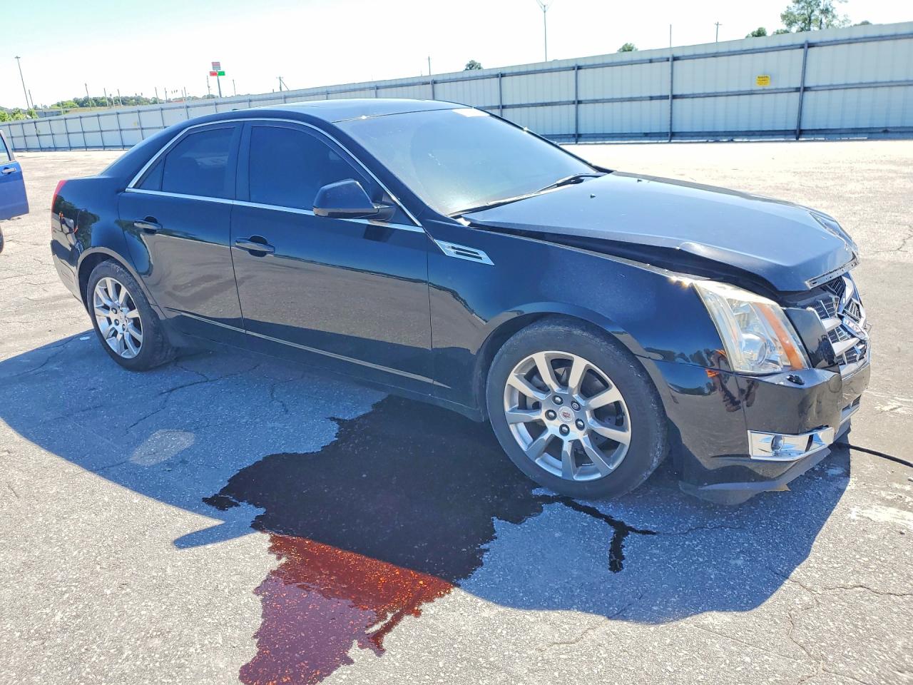 2009 Cadillac Cts Black vin: 1G6DF577990111159