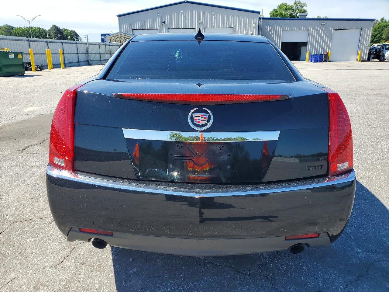2009 Cadillac Cts Black vin: 1G6DF577990111159