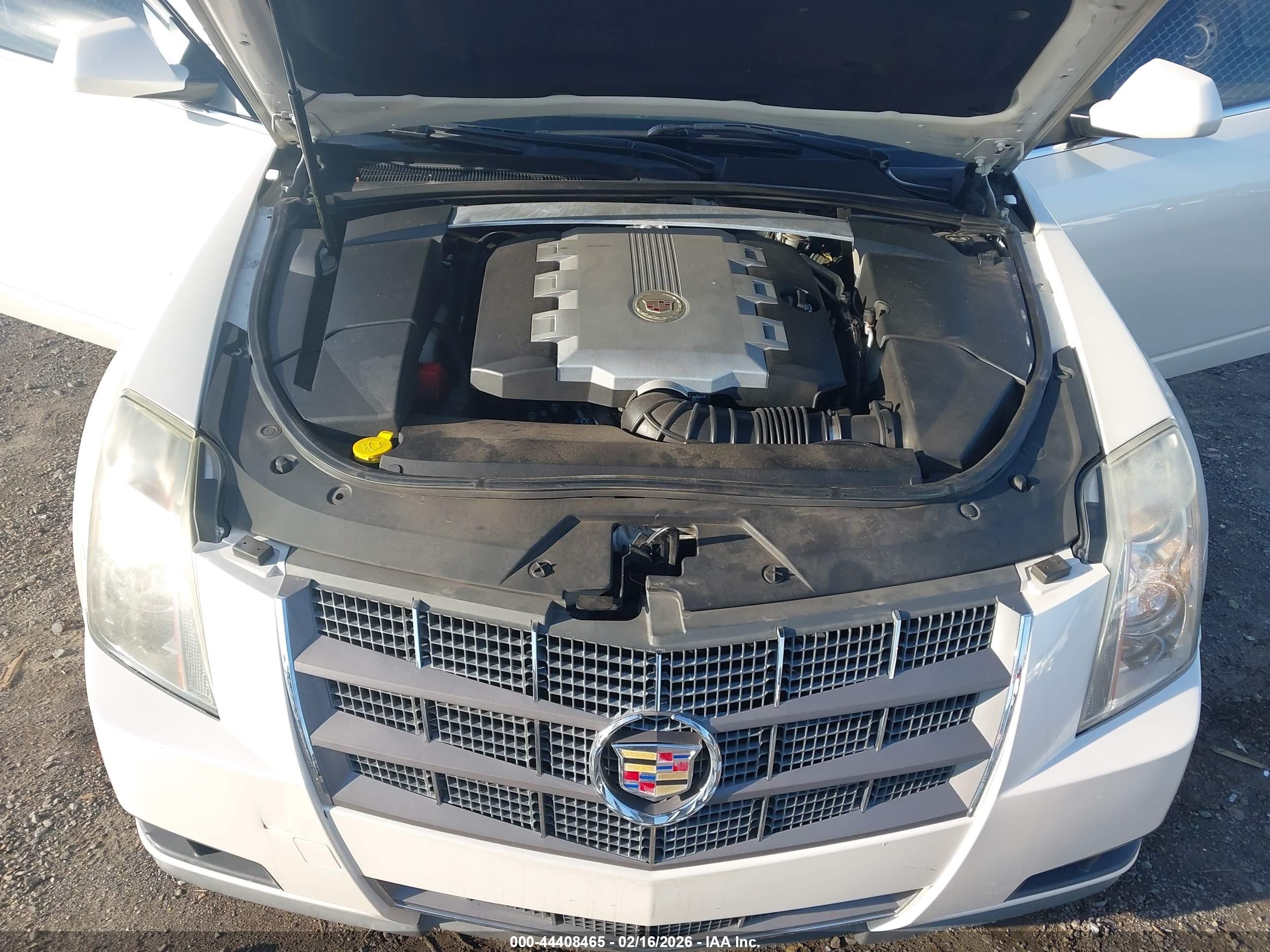2008 Cadillac Cts Standard White vin: 1G6DF577X80161356