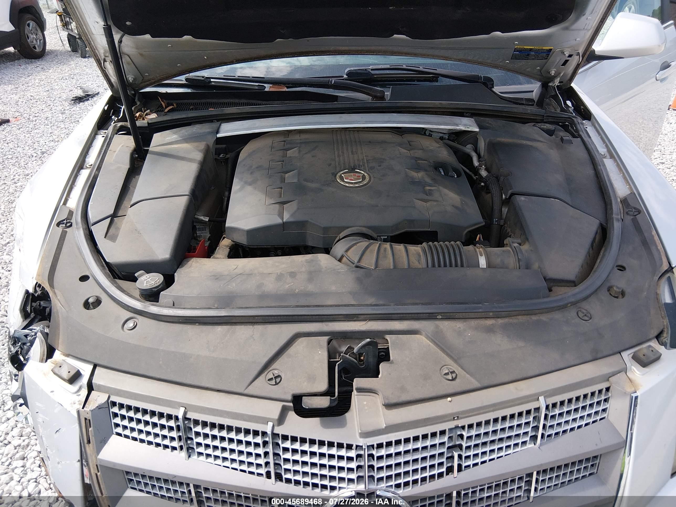 2009 Cadillac Cts Rwd W/1sa Серебряный vin: 1G6DF577X90169863