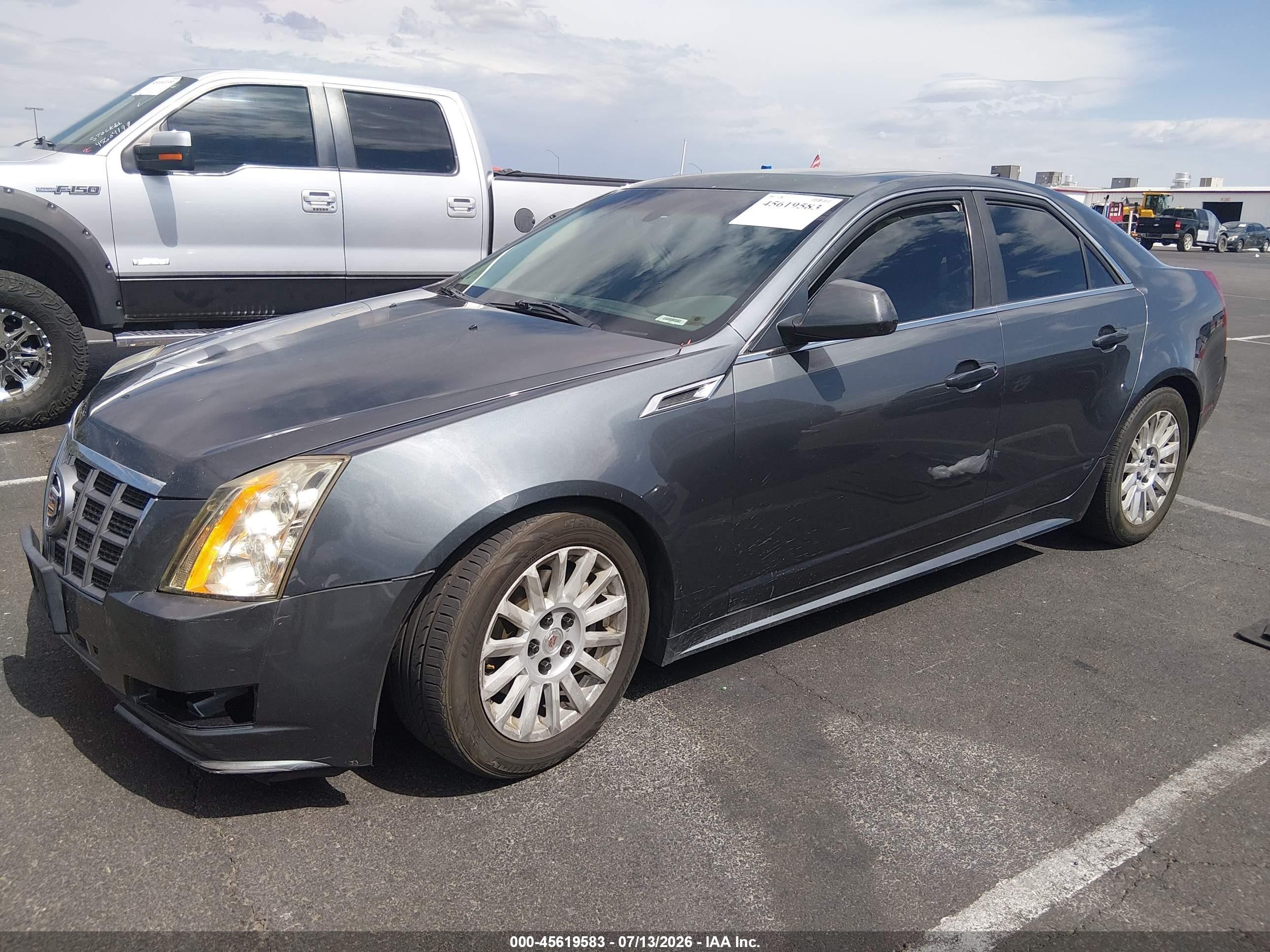 2012 Cadillac Cts Luxury Gray vin: 1G6DF5E50C0147251