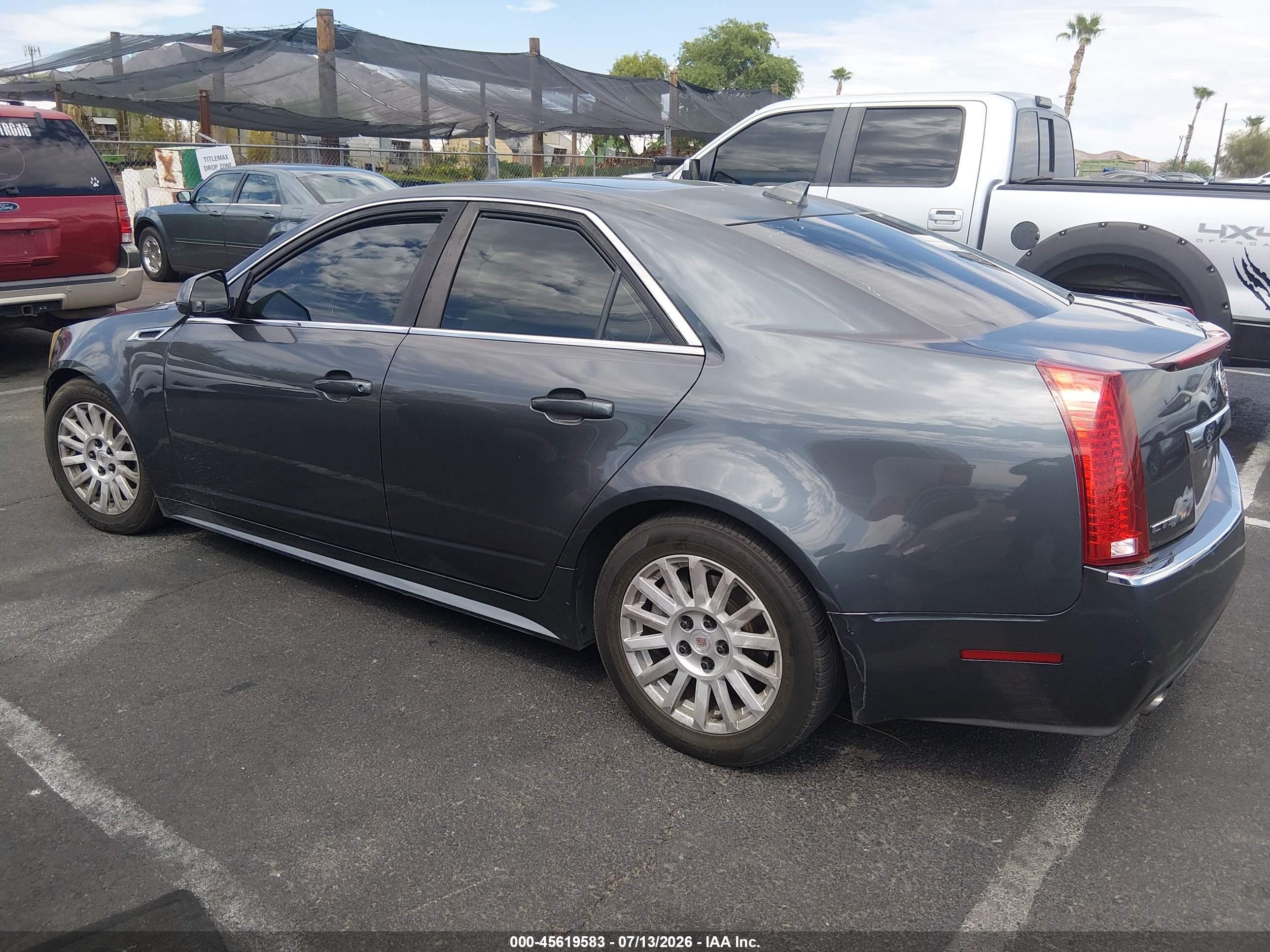 2012 Cadillac Cts Luxury Gray vin: 1G6DF5E50C0147251