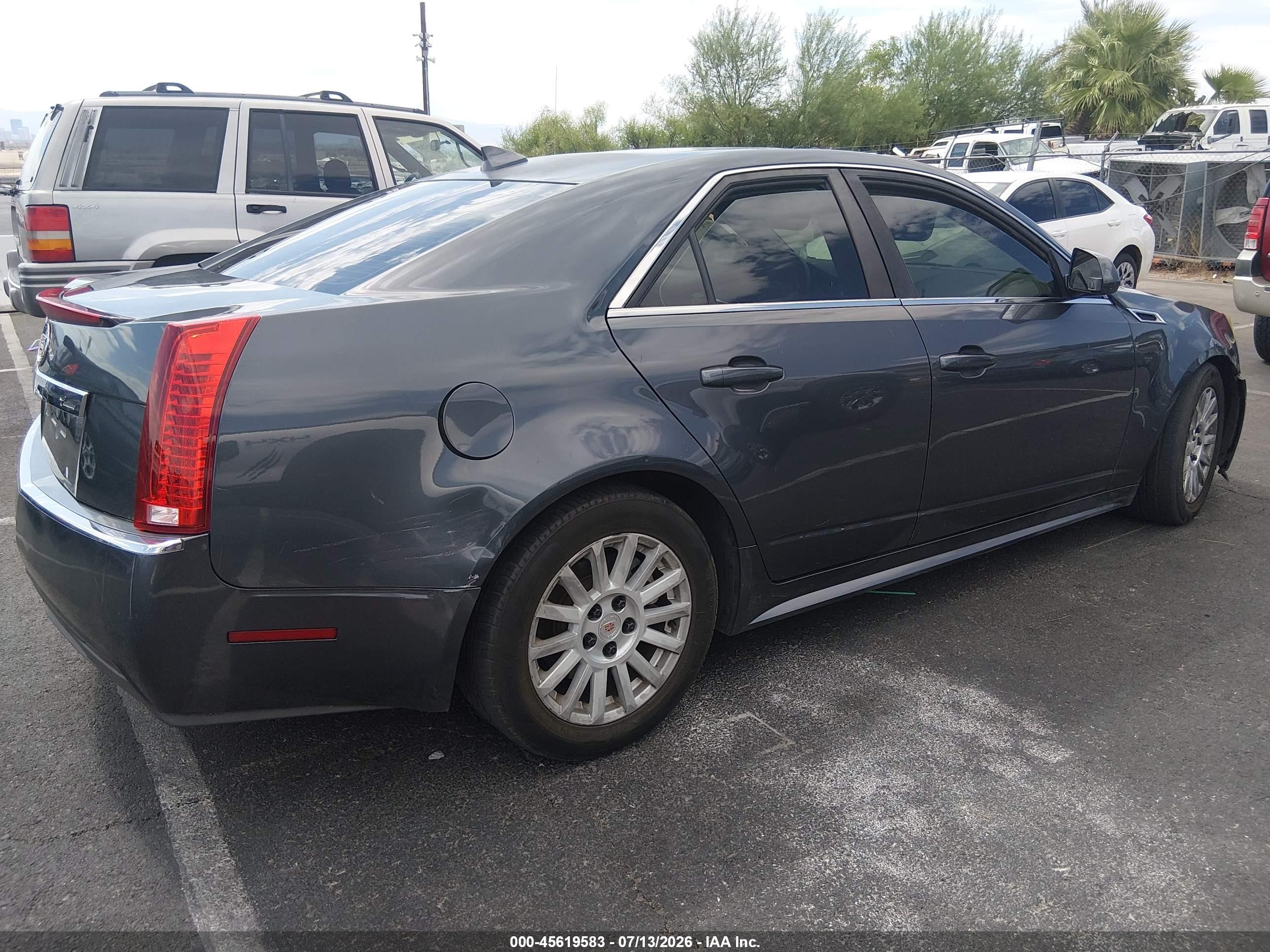 2012 Cadillac Cts Luxury Gray vin: 1G6DF5E50C0147251