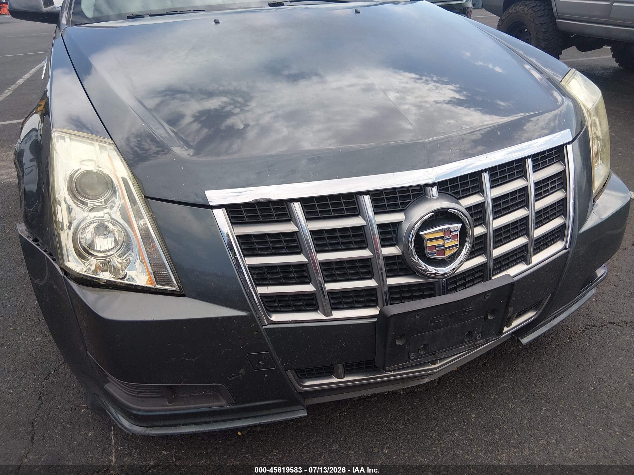 2012 Cadillac Cts Luxury Gray vin: 1G6DF5E50C0147251
