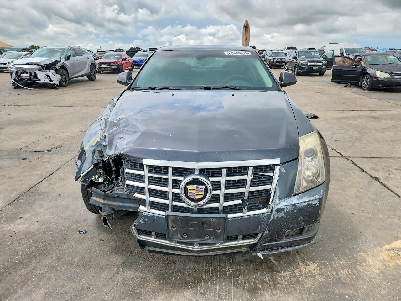 2013 Cadillac Cts Luxury Collection Gray vin: 1G6DF5E54D0103612