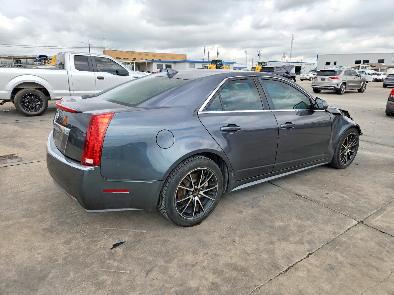 2013 Cadillac Cts Luxury Collection Gray vin: 1G6DF5E54D0103612