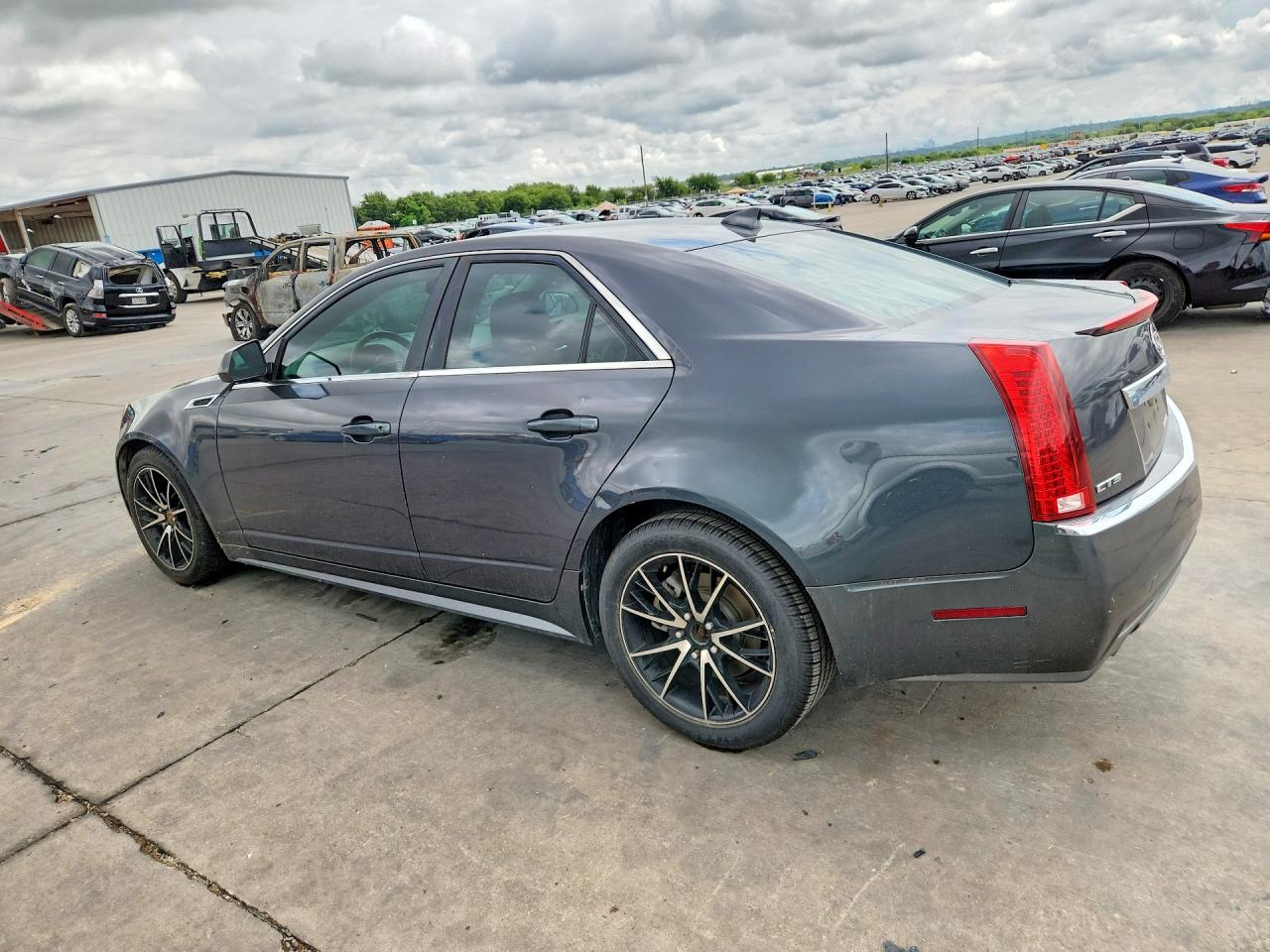 2013 Cadillac Cts Luxury Collection Gray vin: 1G6DF5E54D0103612