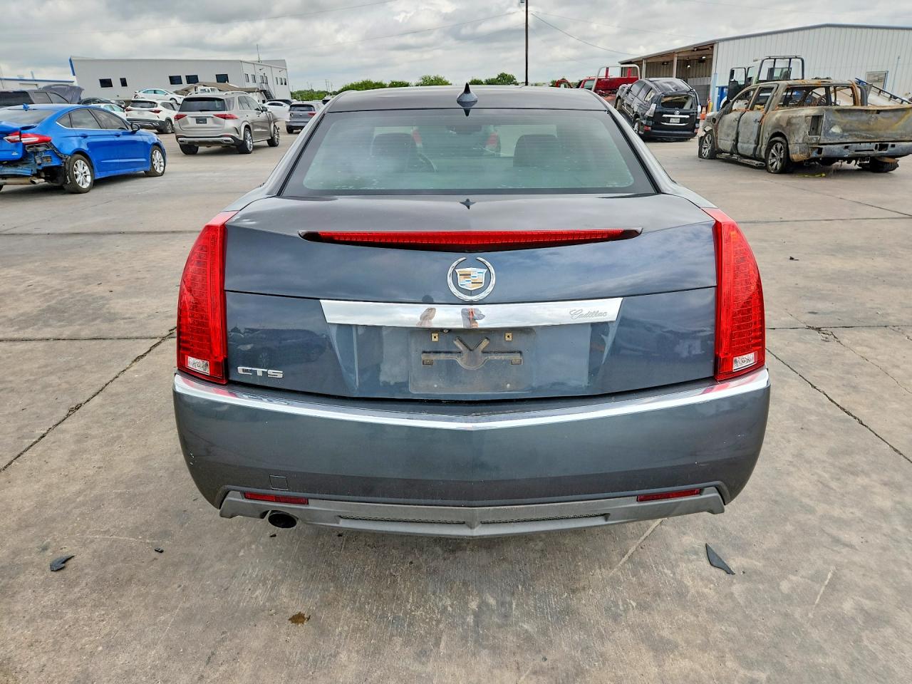 2013 Cadillac Cts Luxury Collection Gray vin: 1G6DF5E54D0103612