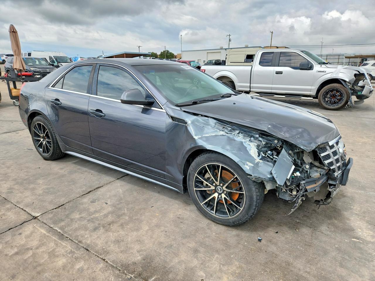 2013 Cadillac Cts Luxury Collection Gray vin: 1G6DF5E54D0103612