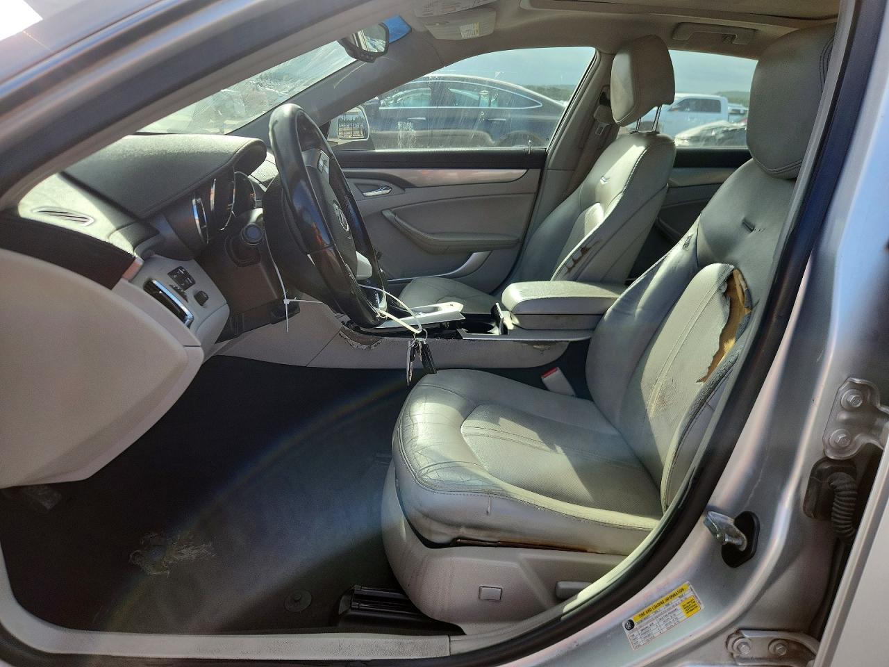 2013 Cadillac Cts Luxury Collection Silver vin: 1G6DF5E54D0175927