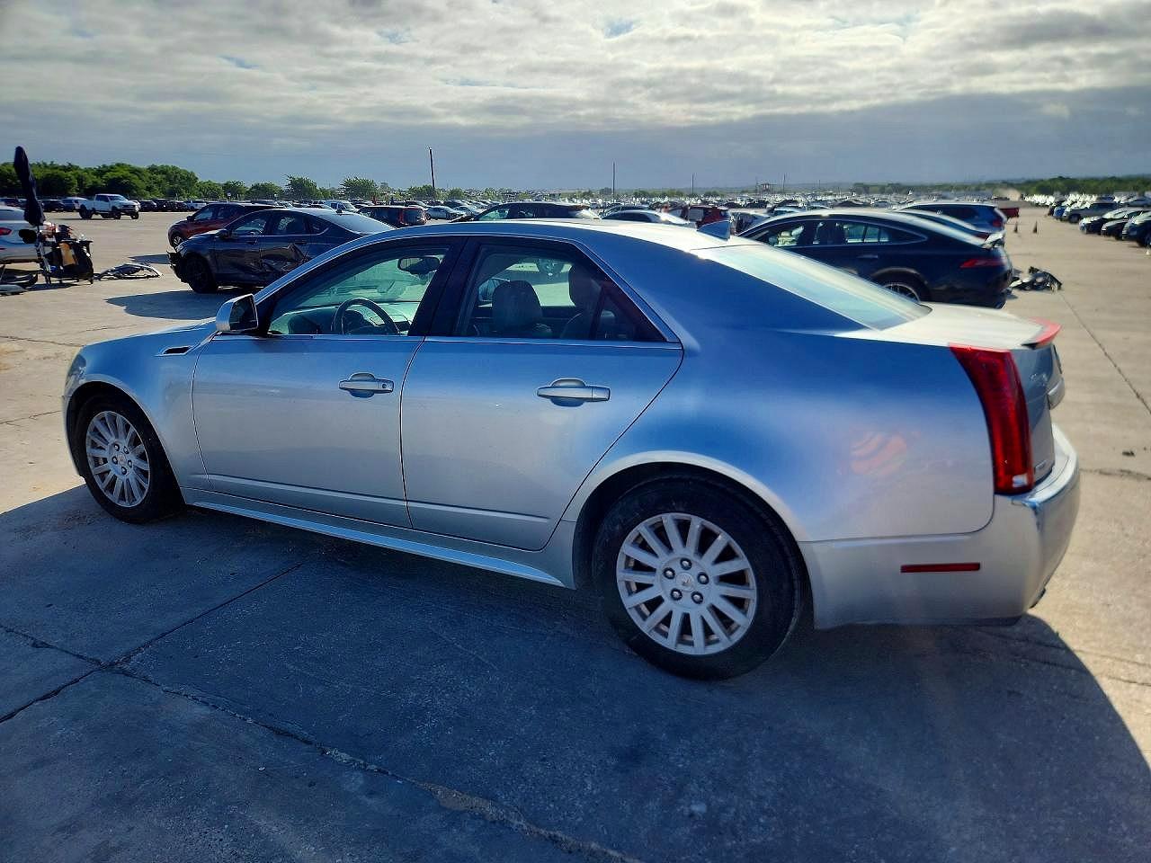 2013 Cadillac Cts Luxury Collection Silver vin: 1G6DF5E54D0175927