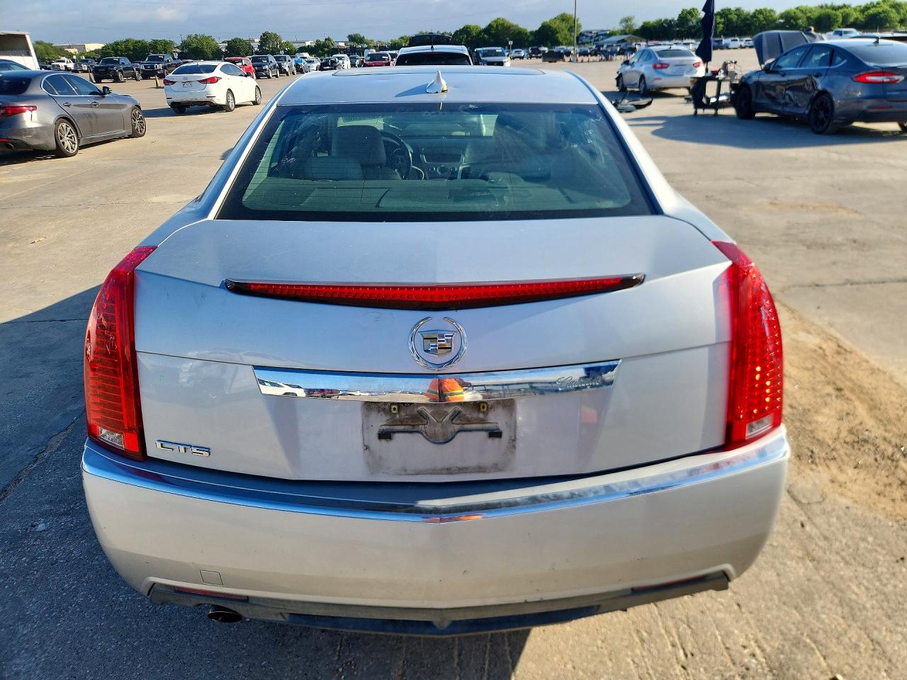 2013 Cadillac Cts Luxury Collection Silver vin: 1G6DF5E54D0175927