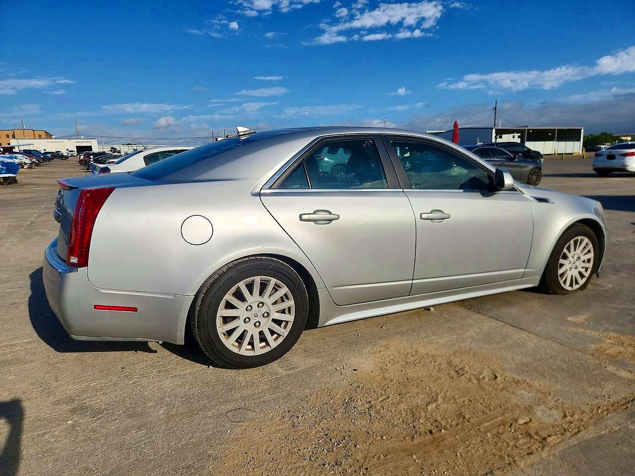 2013 Cadillac Cts Luxury Collection Silver vin: 1G6DF5E54D0175927