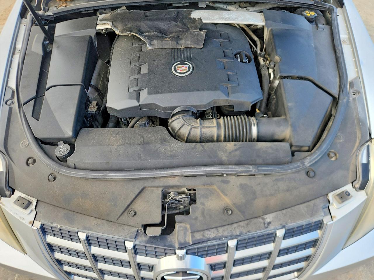 2013 Cadillac Cts Luxury Collection Silver vin: 1G6DF5E54D0175927