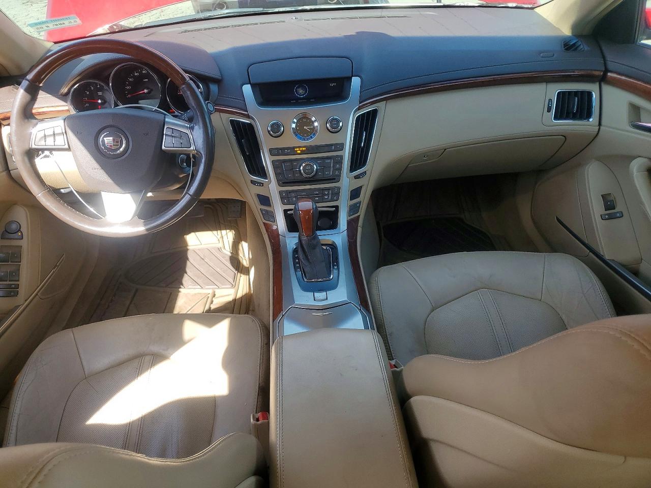 2012 Cadillac Cts Luxury Collection Red vin: 1G6DF5E57C0114439