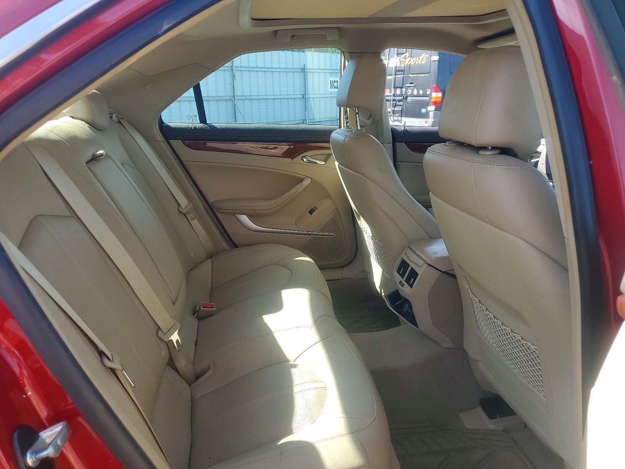 2012 Cadillac Cts Luxury Collection Red vin: 1G6DF5E57C0114439