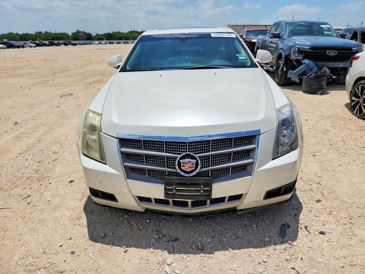 2012 Cadillac Cts Luxury Collection White vin: 1G6DF5E58C0151077