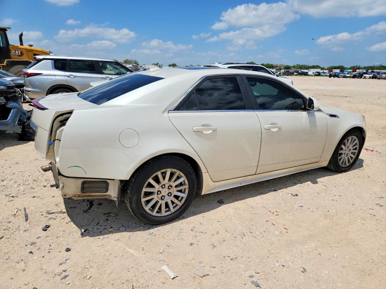 2012 Cadillac Cts Luxury Collection White vin: 1G6DF5E58C0151077