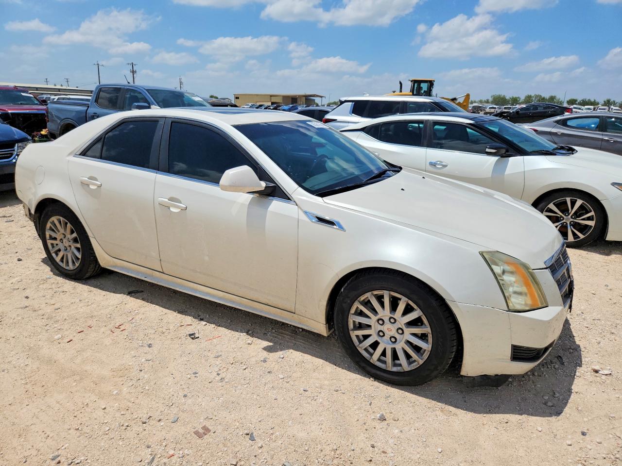 2012 Cadillac Cts Luxury Collection White vin: 1G6DF5E58C0151077