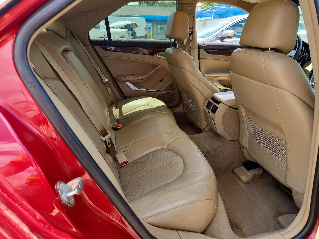 2013 Cadillac Cts Luxury Collection Red vin: 1G6DF5E58D0106321