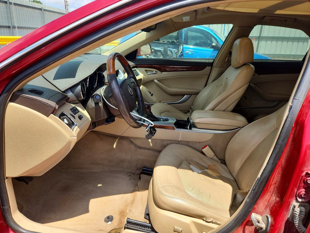 2013 Cadillac Cts Luxury Collection Red vin: 1G6DF5E58D0106321