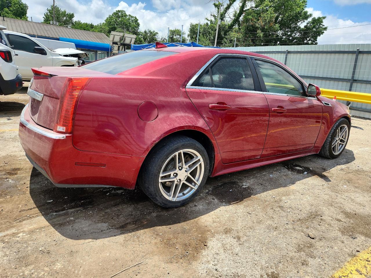 2013 Cadillac Cts Luxury Collection Red vin: 1G6DF5E58D0106321