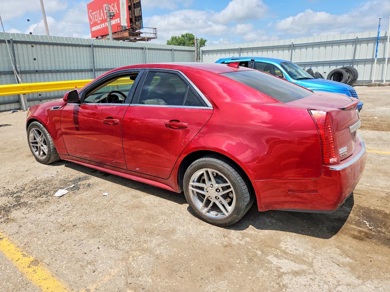 2013 Cadillac Cts Luxury Collection Red vin: 1G6DF5E58D0106321