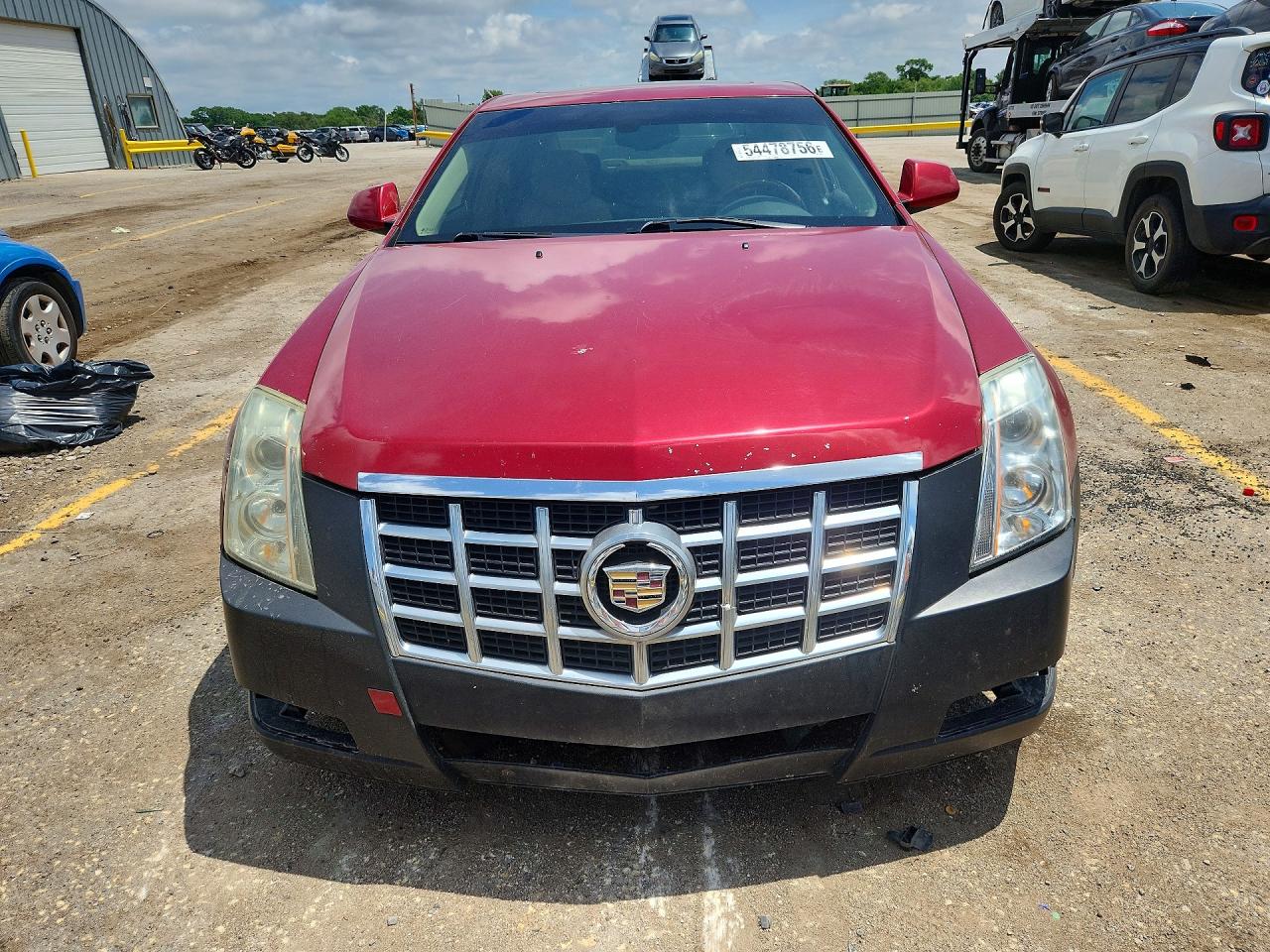 2013 Cadillac Cts Luxury Collection Red vin: 1G6DF5E58D0106321