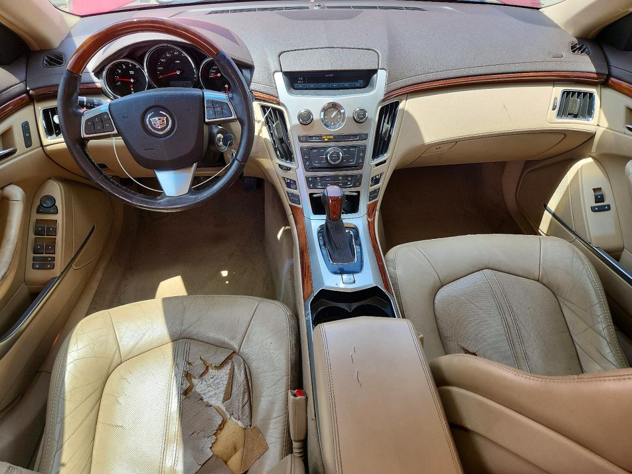 2013 Cadillac Cts Luxury Collection Red vin: 1G6DF5E58D0106321