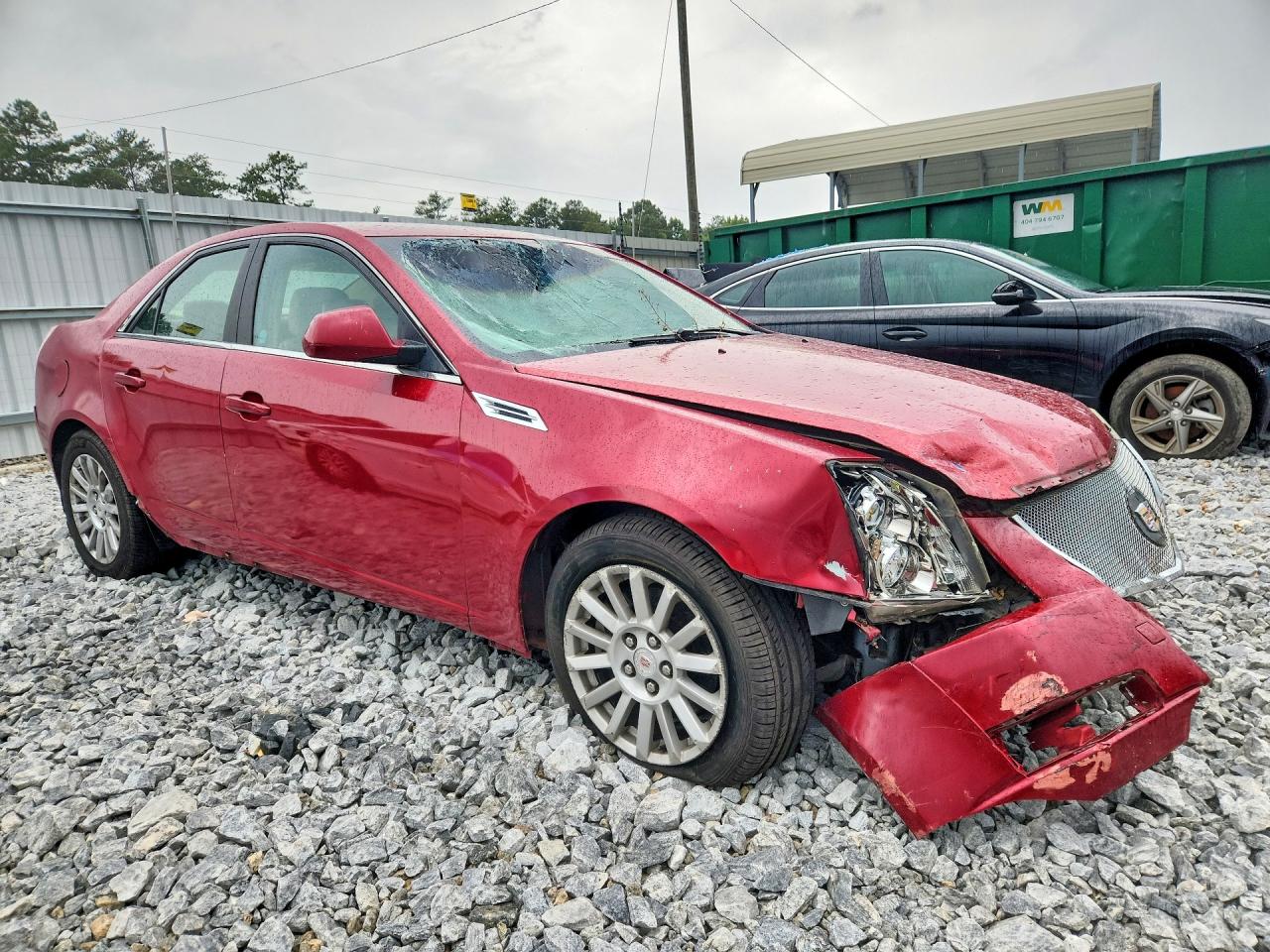 2010 Cadillac Cts Luxury Collection Red vin: 1G6DF5EG0A0130660