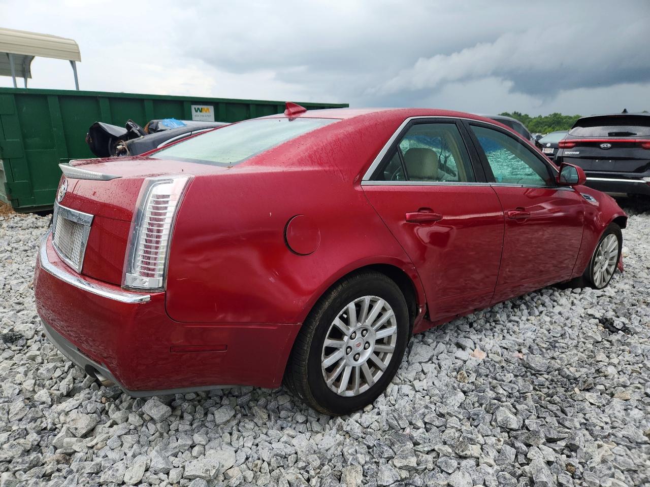 2010 Cadillac Cts Luxury Collection Red vin: 1G6DF5EG0A0130660
