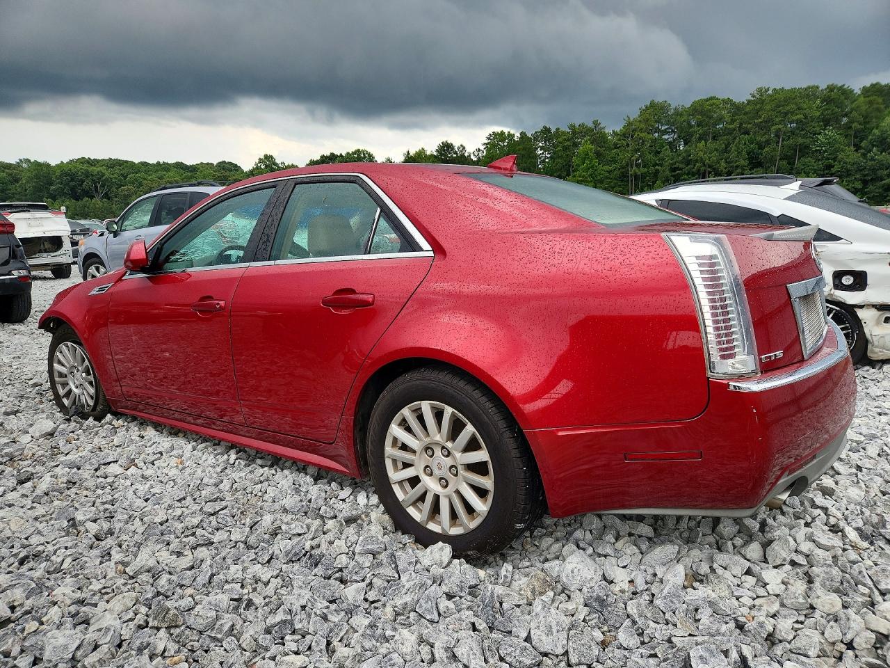 2010 Cadillac Cts Luxury Collection Red vin: 1G6DF5EG0A0130660