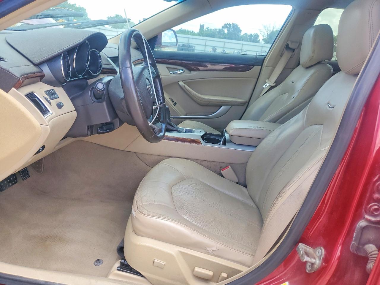 2010 Cadillac Cts Luxury Collection Red vin: 1G6DF5EG5A0125258
