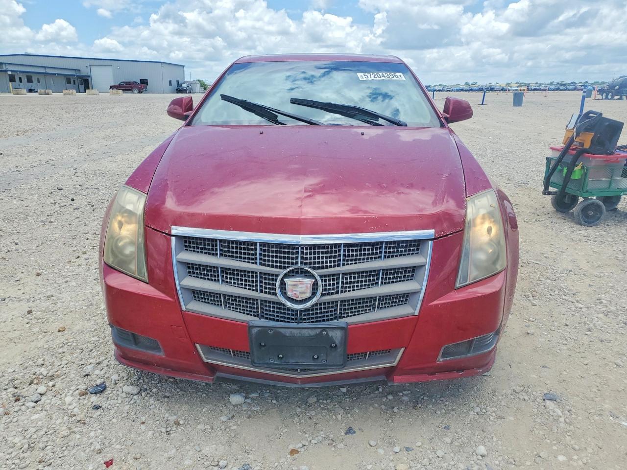 2010 Cadillac Cts Luxury Collection Red vin: 1G6DF5EG5A0125258