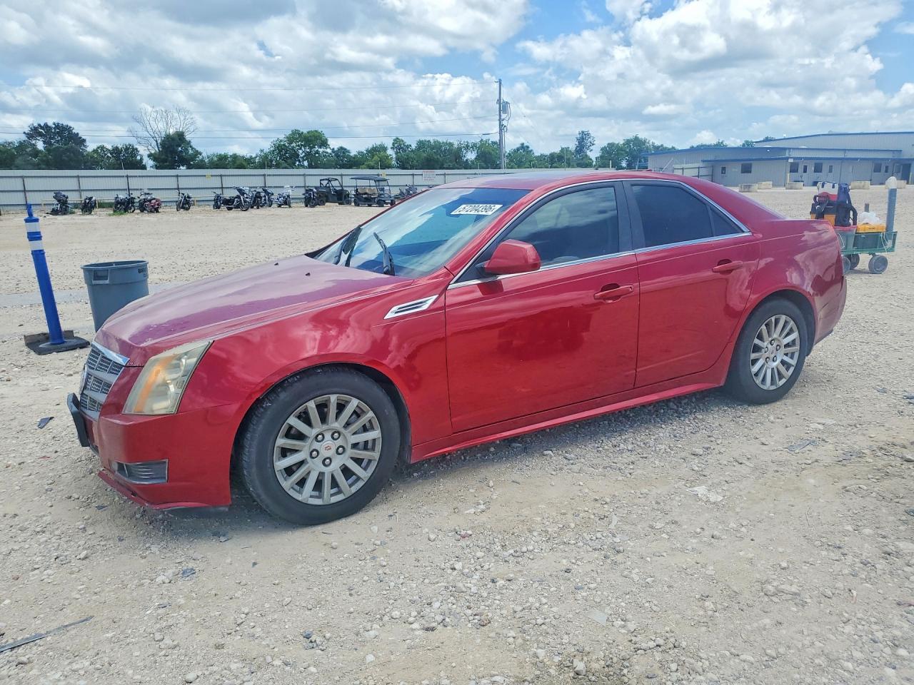 2010 Cadillac Cts Luxury Collection Red vin: 1G6DF5EG5A0125258