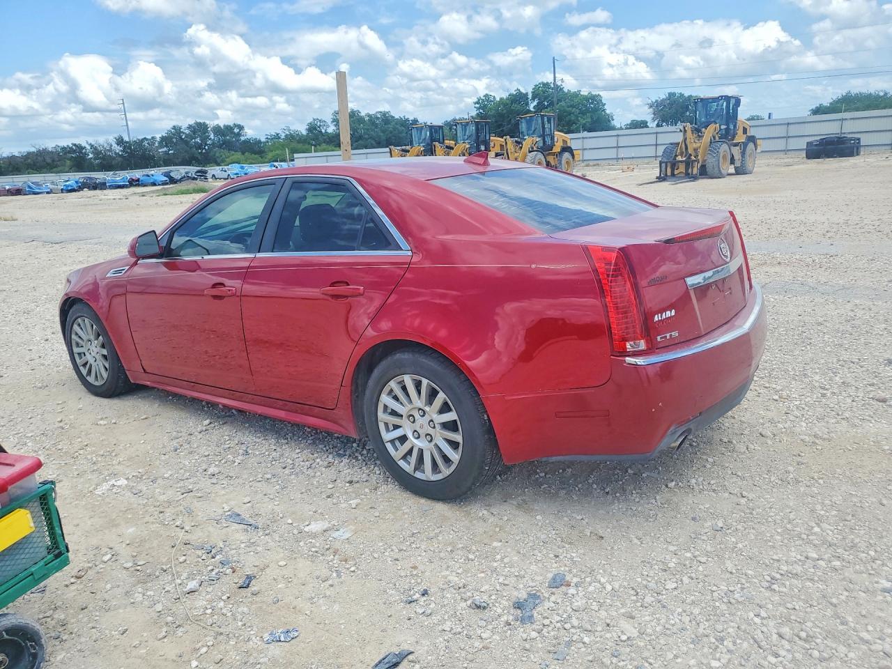 2010 Cadillac Cts Luxury Collection Red vin: 1G6DF5EG5A0125258