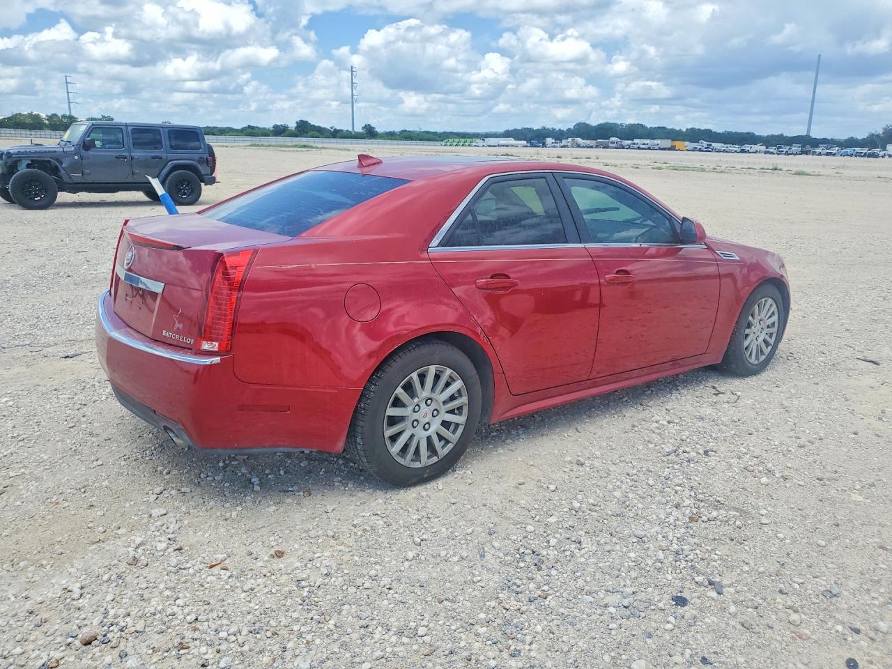 2010 Cadillac Cts Luxury Collection Red vin: 1G6DF5EG5A0125258