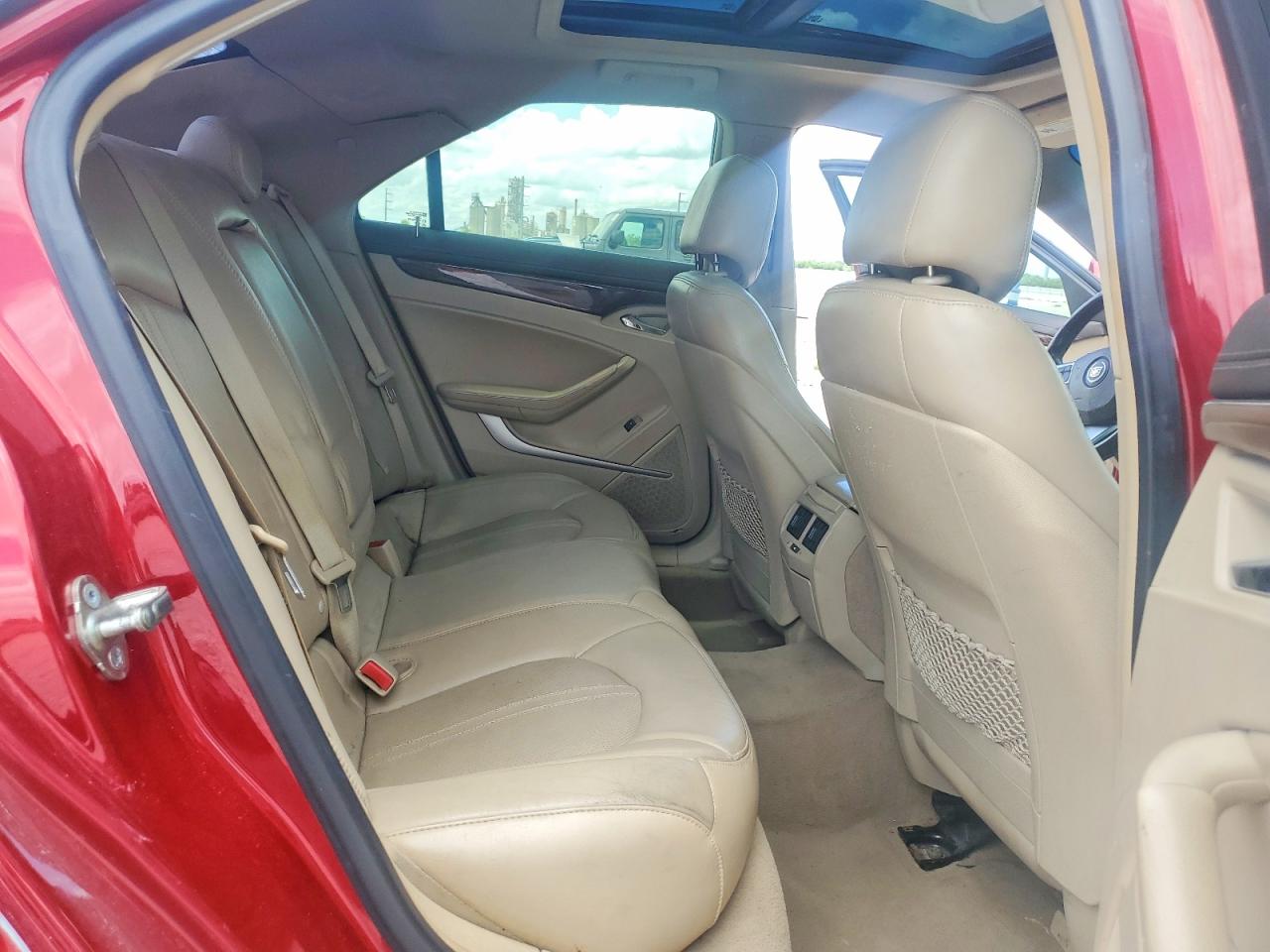 2010 Cadillac Cts Luxury Collection Red vin: 1G6DF5EG5A0125258