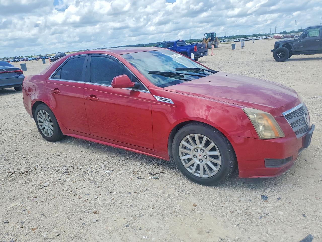 2010 Cadillac Cts Luxury Collection Red vin: 1G6DF5EG5A0125258
