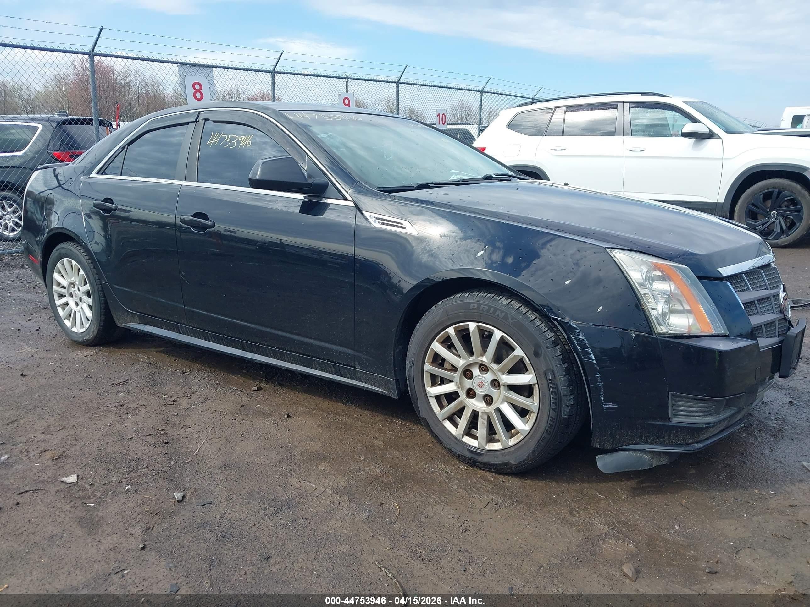 2010 Cadillac Cts Luxury Black vin: 1G6DF5EG5A0139757