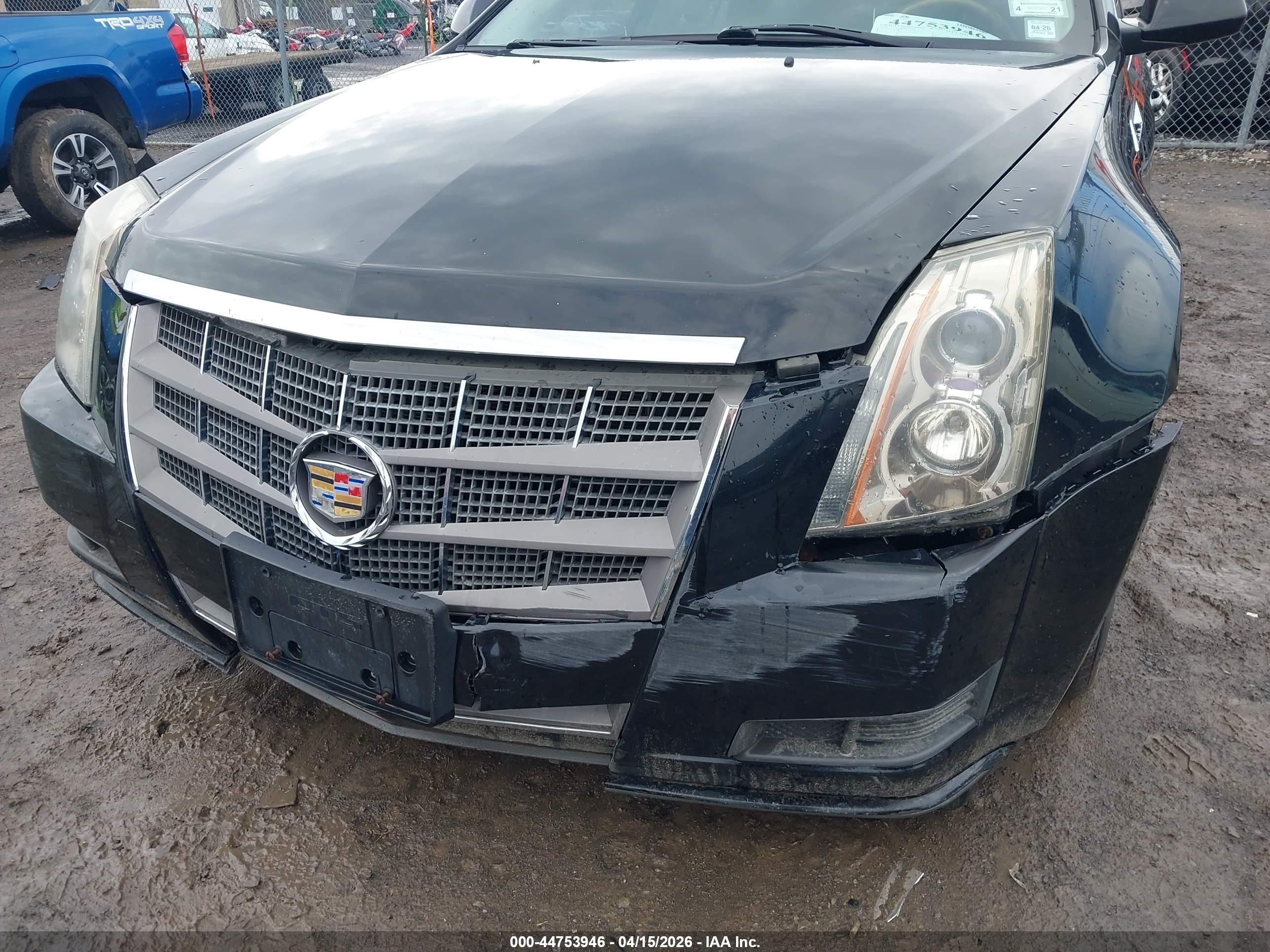 2010 Cadillac Cts Luxury Black vin: 1G6DF5EG5A0139757