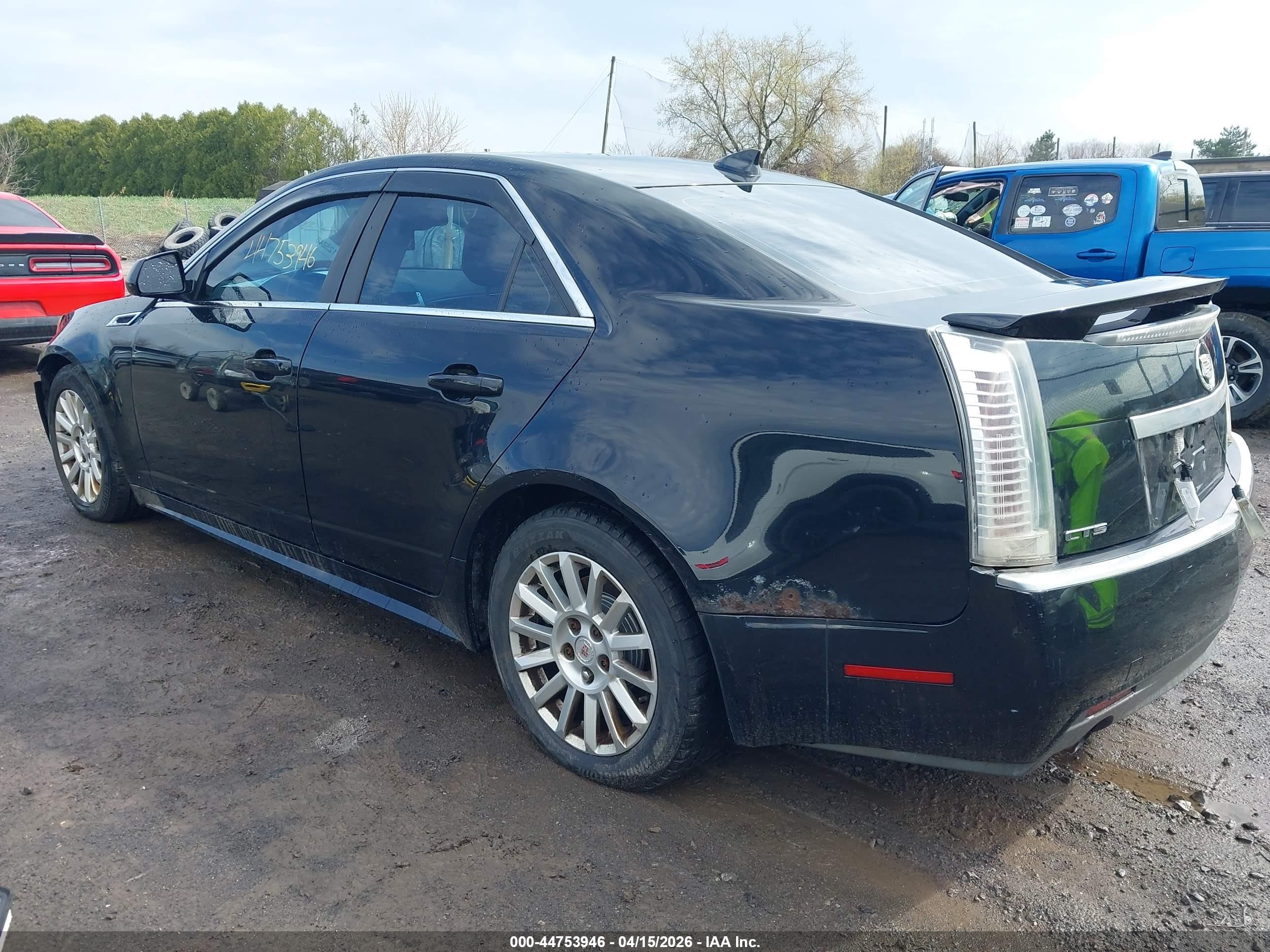 2010 Cadillac Cts Luxury Black vin: 1G6DF5EG5A0139757