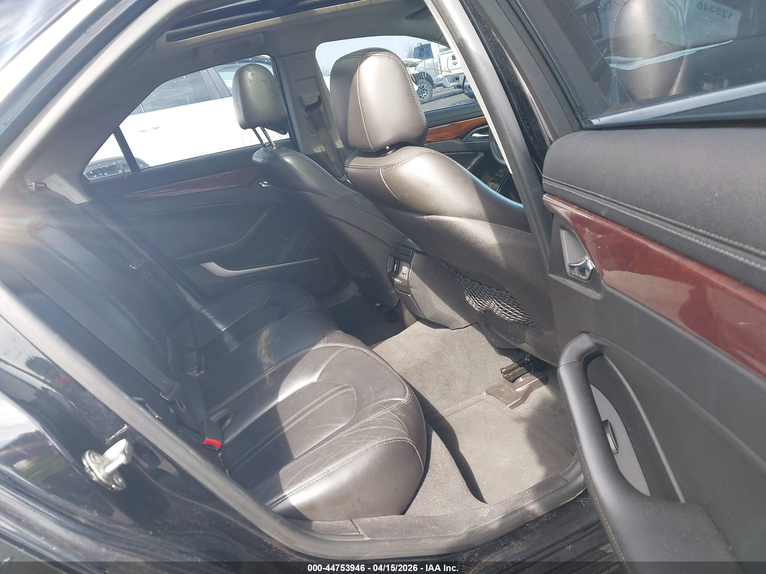 2010 Cadillac Cts Luxury Black vin: 1G6DF5EG5A0139757