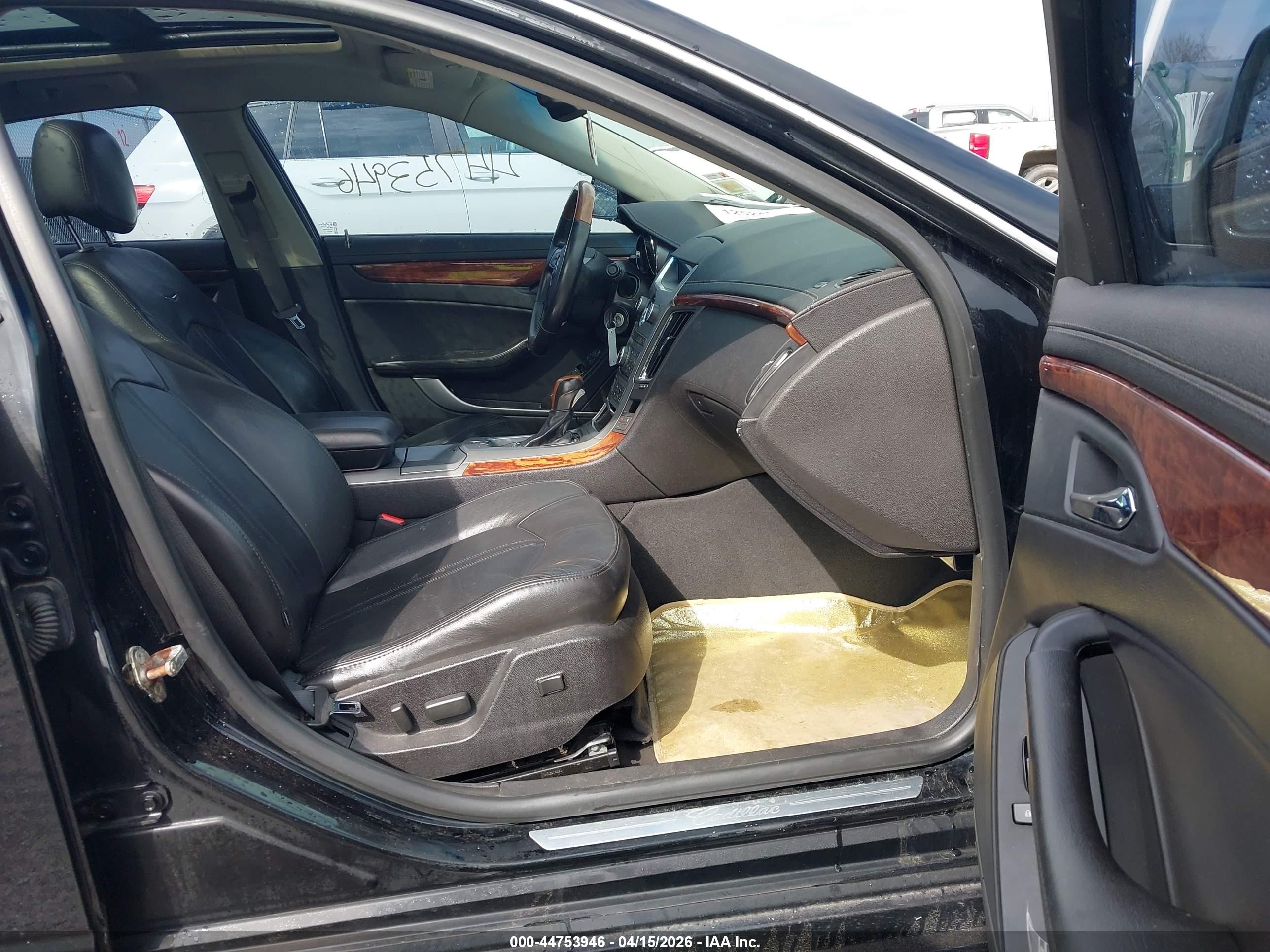 2010 Cadillac Cts Luxury Black vin: 1G6DF5EG5A0139757
