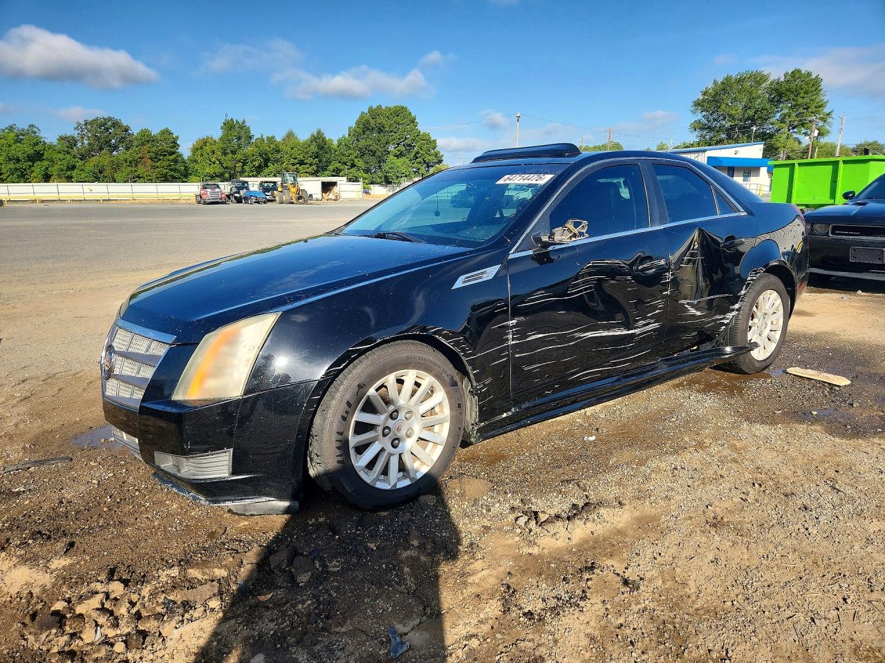 2010 Cadillac Cts Luxury Collection Black vin: 1G6DF5EG8A0132902