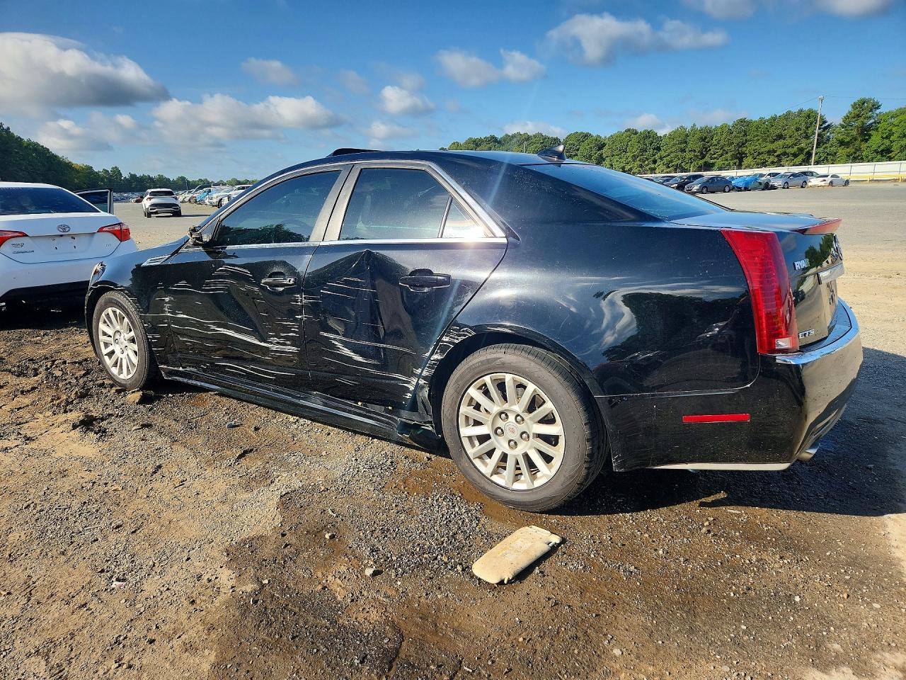2010 Cadillac Cts Luxury Collection Black vin: 1G6DF5EG8A0132902