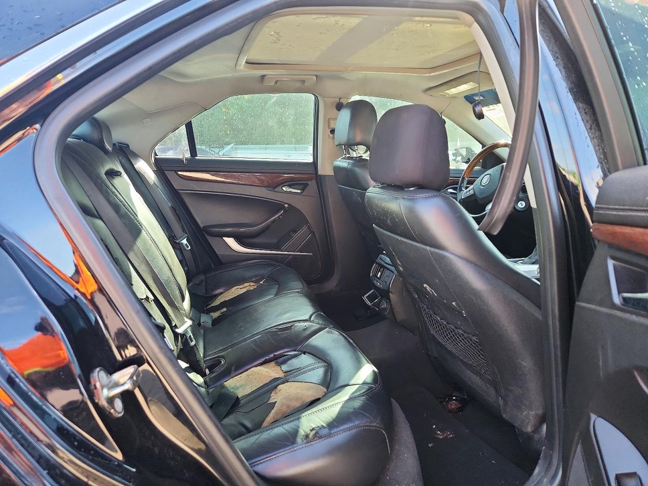 2010 Cadillac Cts Luxury Collection Black vin: 1G6DF5EG8A0132902