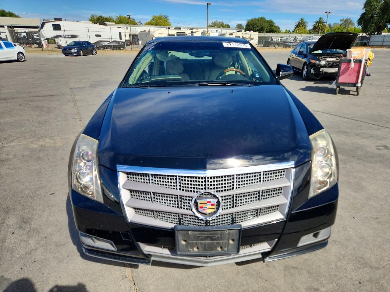 2011 Cadillac Cts Luxury Collection Черный vin: 1G6DF5EY2B0170068