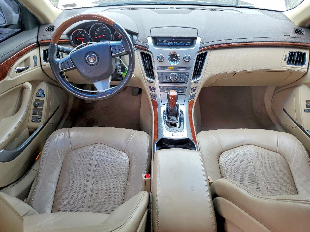 2011 Cadillac Cts Luxury Collection Белый vin: 1G6DF5EY7B0143349